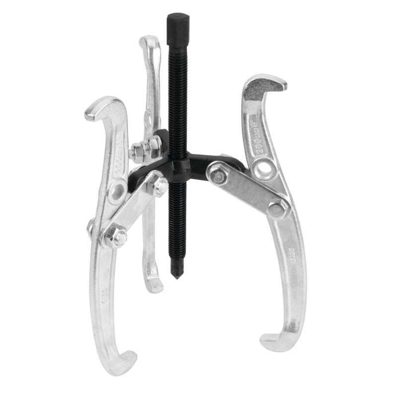 Performance Tool W138P 8-Inch 3-Jaw Gear Puller with Reversible Design for Vehicle Maintenance and Repair, Drop-Forged Steel, Chrome Plating - Image 1